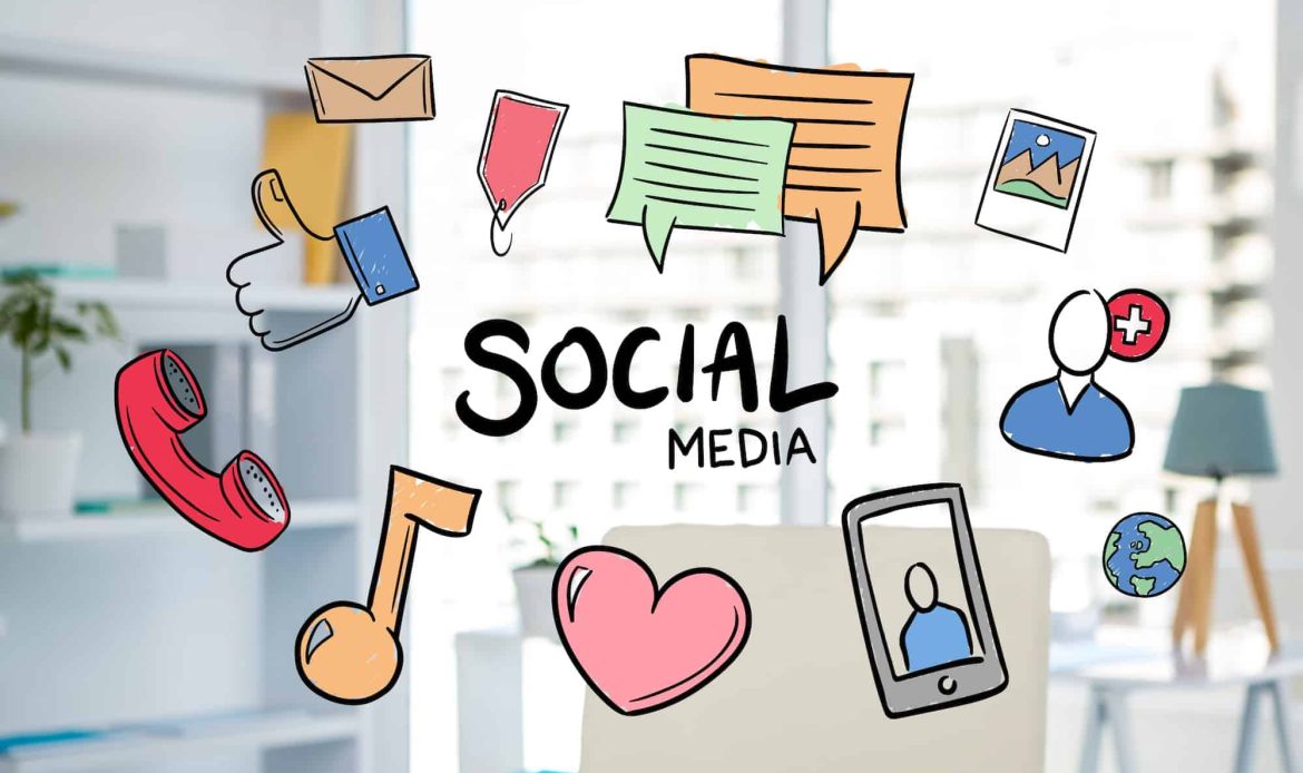 cartoon-graphic-of-social-media-marketing