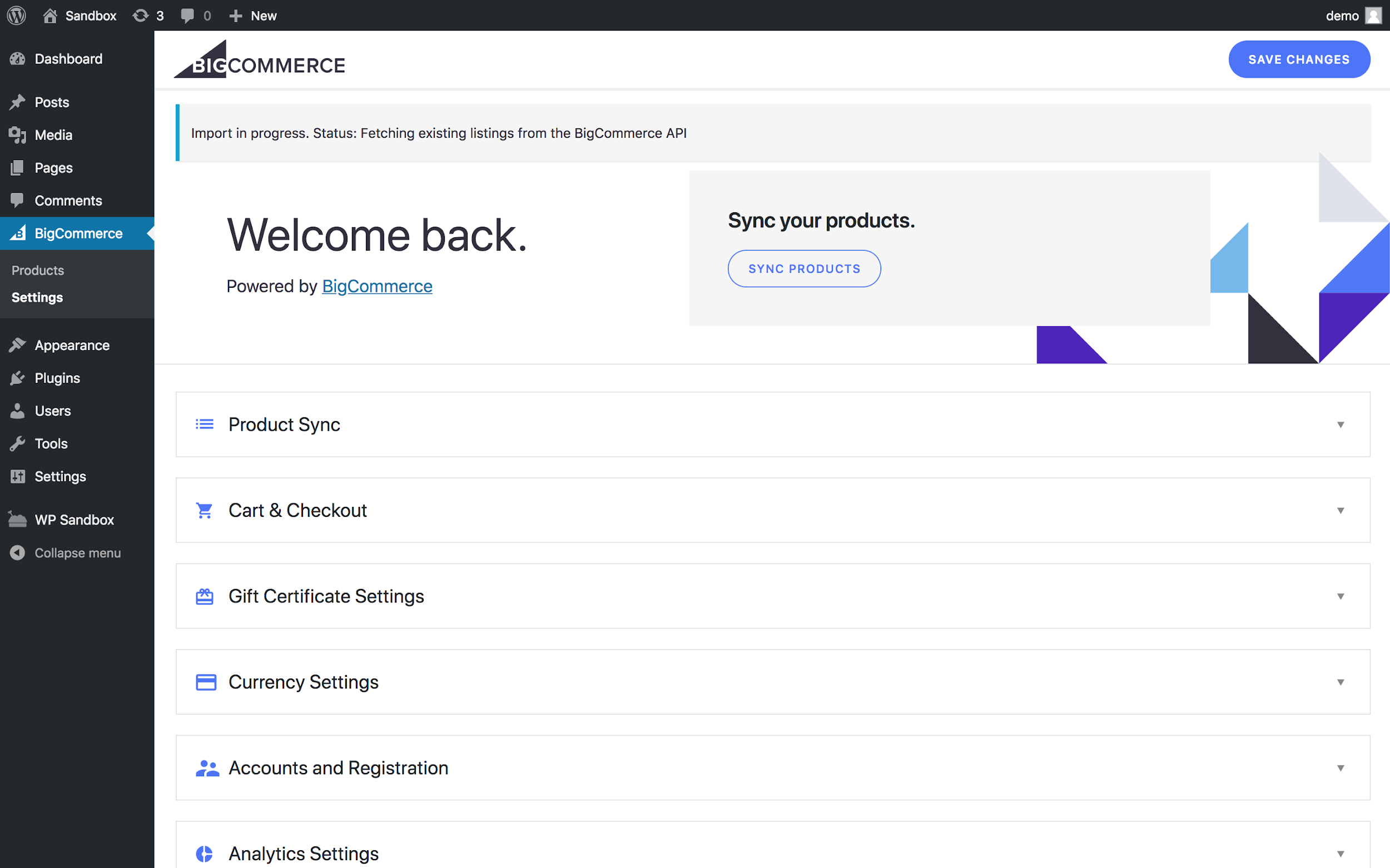bigcommerce wp
